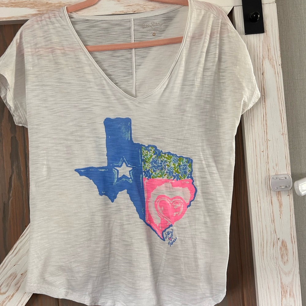 Lilly Loves Texas Colie tee
